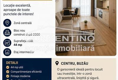Garsonieră decomandată în Unirii Centru