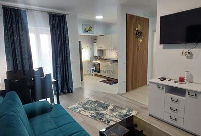 Apartament cu 2 camere semidecomandat, mobilat în Metalurgiei