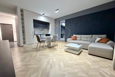 Apartament cu 2 camere semidecomandat, mobilat în Giroc