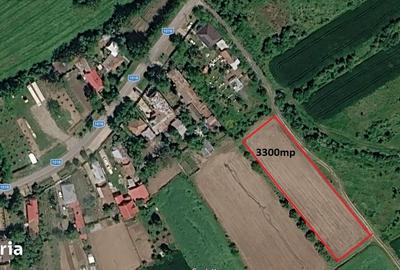 Teren de 3300 mp, în Nuci