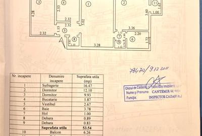 Apartament cu 3 camere semidecomandat în Mazepa 1 - 11