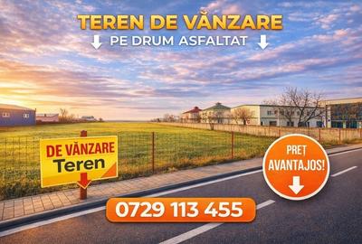Teren de 10000 mp, în Exterior Vest - 2
