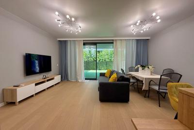 Apartament cu 3 camere decomandat, mobilat în Băneasa