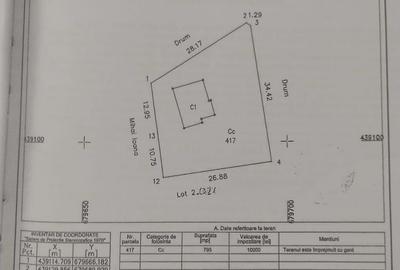 Casă cu 4 camere în Ciorăști