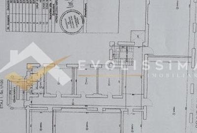 Birou, de 1,992 mp, în Cetatea - 3
