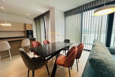 Apartament cu 4 camere decomandat, mobilat în Herăstrău
