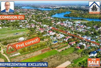 Teren intravilan de 3573 mp, în Est