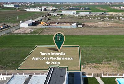 Teren de 700 mp, în Vladimirescu