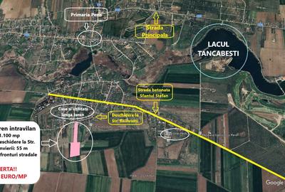 Teren Construcții intravilan de 31100 mp, în Periș - 1