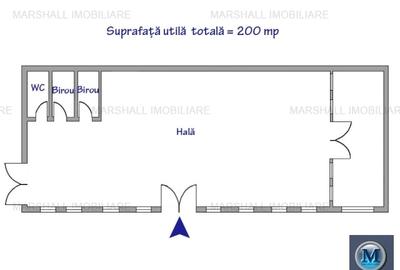 Spațiu industrial, de 200 mp, în Exterior Sud - 8