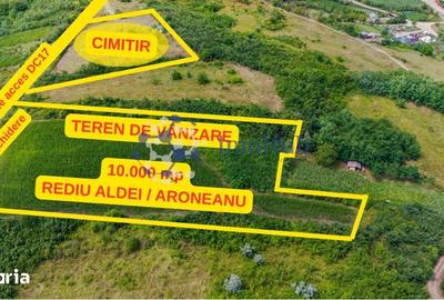 Teren de 10000 mp, în Aroneanu - 1