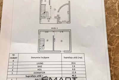Apartament cu 2 camere, mobilat în Valea Aurie - 2