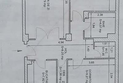 Apartament cu 3 camere decomandat în Capitol - 9