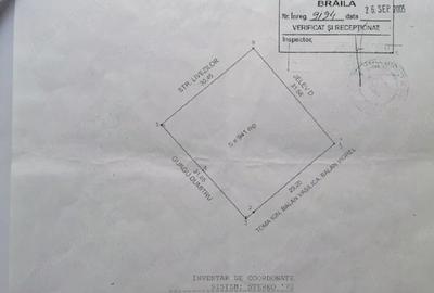 Teren de 941 mp, în Chercea - 1