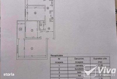 Apartament cu 3 camere decomandat în Nicolina