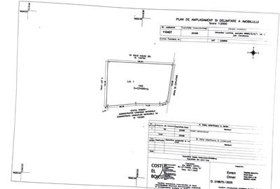 Teren Construcții intravilan de 25498 mp, în Lumina - 1