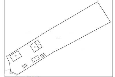 Casă cu 2 camere cu Teren 1300 Mp în Central - 1