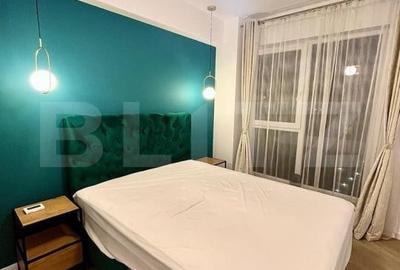 Apartament cu 2 camere semidecomandat, mobilat în Central