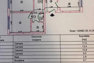 Apartament cu 4 camere decomandat în Dristor
