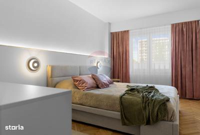 Apartament cu 3 camere semidecomandat, mobilat în Central