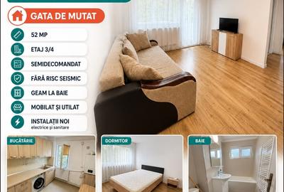 Apartament cu 2 camere semidecomandat în Podu Roș