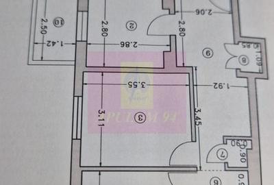 Apartament cu 3 camere decomandat în Vitan