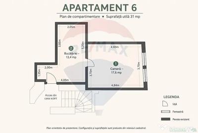 Casă cu 4 camere cu Teren 1048 Mp în Central
