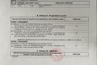 Teren agricol intravilan de 4300 mp, în Calea Caransebeșului - 1