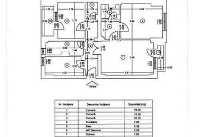 Apartament cu 3 camere, mobilat în Kiseleff - 16