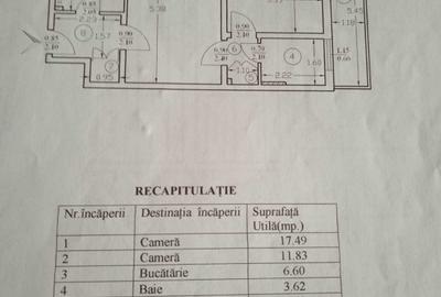 Apartament cu 2 camere semidecomandat în Bucur Obor