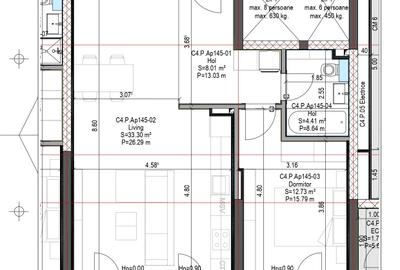 Apartament cu 2 camere decomandat în Central - 1