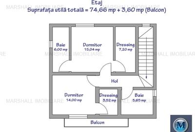 Casă cu 4 camere cu Canalizare în Păulești - 6