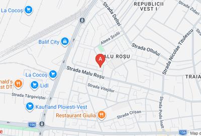 Apartament cu 3 camere semidecomandat în Malu Roșu