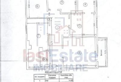 Apartament cu 3 camere decomandat în Nicolina