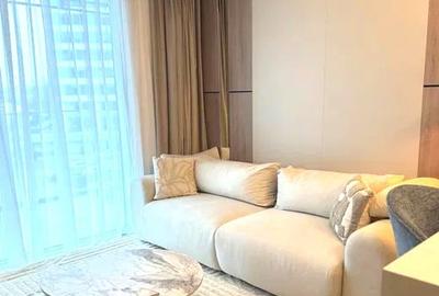 Apartament cu 2 camere semidecomandat, mobilat în Floreasca