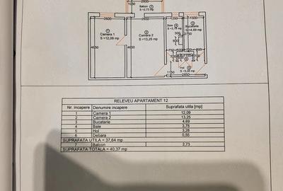 Apartament cu 2 camere semidecomandat, mobilat în Tipografilor - 5