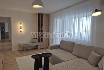 Apartament cu 3 camere semidecomandat, mobilat în Circumvalațiunii