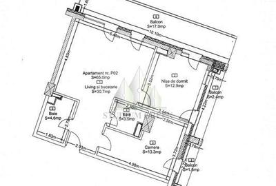 Apartament cu 3 camere semidecomandat în Zorilor - 4