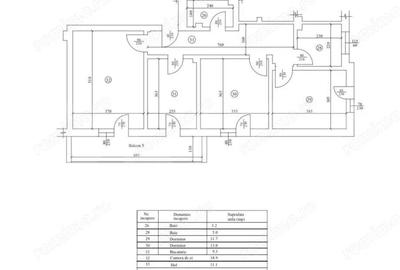 Apartament cu 3 camere decomandat în Central - 1