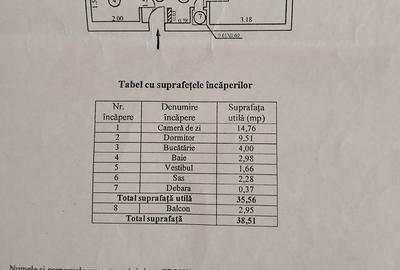 Apartament cu 2 camere decomandat în Berceni - 6