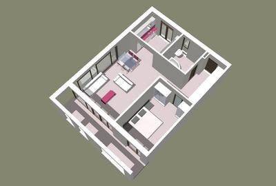 Apartament cu 2 camere decomandat în Fratelia - 19