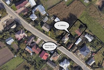 Teren de 1000 mp, în Șcheia