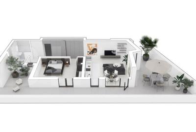Apartament cu 2 camere în Torontalului
