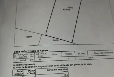 Teren de 560 mp, în Moșnița Veche - 2