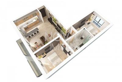 Apartament cu 3 camere în Central