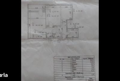 Apartament cu 2 camere decomandat în Domenii