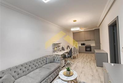 Apartament cu 2 camere semidecomandat, mobilat în UTA