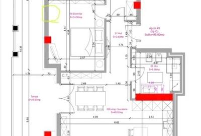 Apartament cu 3 camere decomandat, mobilat în Torontalului - 9