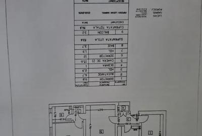 Apartament cu 3 camere semidecomandat în Central