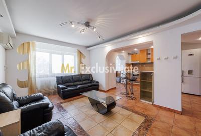 Apartament cu 3 camere decomandat, mobilat în Popa Șapcă